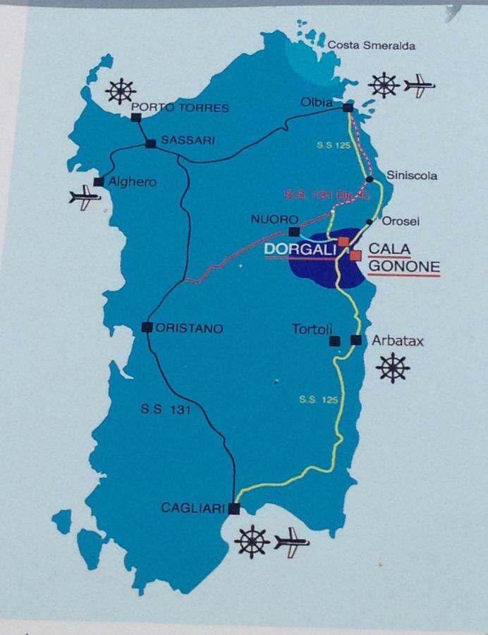 Casa Bados Villa Dorgali Bagian luar foto